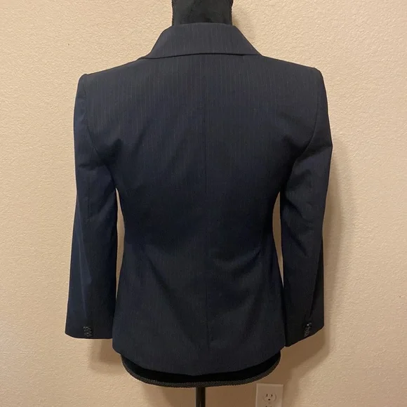 Ann Taylor Dark Blue Blazer - Picture 3 of 7